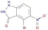 3H-Indazol-3-one, 4-bromo-1,2-dihydro-5-nitro-
