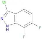 1H-Indazole, 3-chloro-6,7-difluoro-