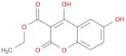 2H-1-Benzopyran-3-carboxylic acid, 4,6-dihydroxy-2-oxo-, ethyl ester
