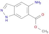 1H-Indazole-6-carboxylic acid, 5-aMino-, Methyl ester