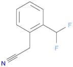 Benzeneacetonitrile, 2-(difluoromethyl)-