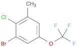 Benzene, 1-bromo-2-chloro-3-methyl-5-(trifluoromethoxy)-