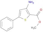 2-Thiophenecarboxylic acid, 3-amino-5-phenyl-, methyl ester