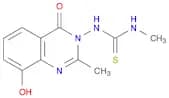 Thiourea, N-(8-hydroxy-2-methyl-4-oxo-3(4H)-quinazolinyl)-N'-methyl-