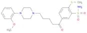 Benzenesulfonamide, 5-[5-[4-(2-methoxyphenyl)-1-piperazinyl]-1-oxopentyl]-2-(methylthio)-