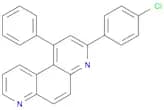 4,7-Phenanthroline, 3-(4-chlorophenyl)-1-phenyl-