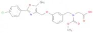 Glycine, N-[[3-[[2-(4-chlorophenyl)-5-methyl-4-oxazolyl]methoxy]phenyl]methyl]-N-(methoxycarbonyl)-