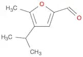2-Furancarboxaldehyde, 5-methyl-4-(1-methylethyl)-