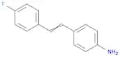 Benzenamine, 4-[2-(4-fluorophenyl)ethenyl]-