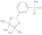 1,3,2-Dioxaborolane, 4,4,5,5-tetramethyl-2-[3-(methylsulfonyl)phenyl]-