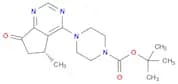 1-Piperazinecarboxylic acid, 4-[(5R)-6,7-dihydro-5-methyl-7-oxo-5H-cyclopentapyrimidin-4-yl]-, 1,1…
