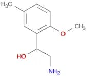 Benzenemethanol, α-(aminomethyl)-2-methoxy-5-methyl-