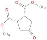 1,2-Cyclopentanedicarboxylic acid, 4-oxo-, 1,2-dimethyl ester, (1R,2S)-