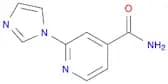 4-Pyridinecarboxamide, 2-(1H-imidazol-1-yl)-