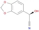 1,3-Benzodioxole-5-acetonitrile, α-hydroxy-, (αR)-