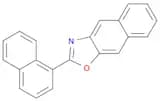 Naphth[2,3-d]oxazole, 2-(1-naphthalenyl)-