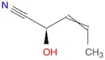 3-Pentenenitrile, 2-hydroxy-, (2R)-