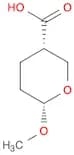 2H-Pyran-3-carboxylic acid, tetrahydro-6-methoxy-, cis- (9CI)