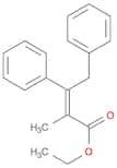 2-Butenoic acid, 2-methyl-3,4-diphenyl-, ethyl ester, (E)- (9CI)