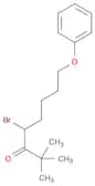 3-Octanone, 4-bromo-2,2-dimethyl-8-phenoxy-
