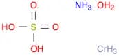 Sulfuric acid, ammonium chromium(3+) salt (2:1:1), dodecahydrate (8CI,9CI)