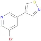 Pyridine, 3-bromo-5-(4-isothiazolyl)-