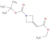 1-Azetidinecarboxylic acid, 3-(2-ethoxy-2-oxoethylidene)-, 1,1-dimethylethyl ester