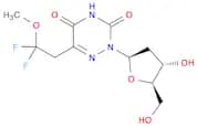 1,2,4-Triazine-3,5(2H,4H)-dione, 2-(2-deoxy-β-D-erythro-pentofuranosyl)-6-(2,2-difluoro-2-methoxye…