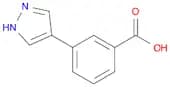 Benzoic acid, 3-(1H-pyrazol-4-yl)-