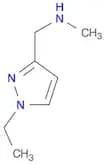 1H-Pyrazole-3-methanamine, 1-ethyl-N-methyl-