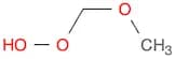 Hydroperoxide, methoxymethyl (8CI,9CI)
