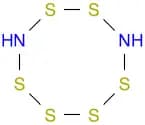 1,2,3,4,6,7,5,8-Hexathiadiazocine (7CI,8CI,9CI)