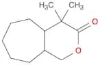 Cyclohepta[c]pyran-3(1H)-one, octahydro-4,4-dimethyl-