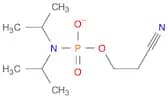 Phosphoramidic acid, bis(1-methylethyl)-, mono(2-cyanoethyl) ester (9CI)