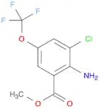 Benzoic acid, 2-amino-3-chloro-5-(trifluoromethoxy)-, methyl ester