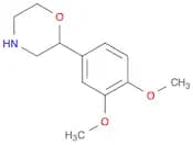 Morpholine, 2-(3,4-dimethoxyphenyl)-