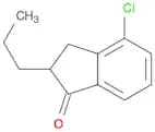 1H-Inden-1-one, 4-chloro-2,3-dihydro-2-propyl-