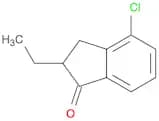 1H-Inden-1-one, 4-chloro-2-ethyl-2,3-dihydro-