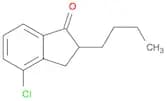 1H-Inden-1-one, 2-butyl-4-chloro-2,3-dihydro-
