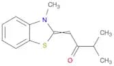 2-BUTANONE, 3-METHYL-1-(3-METHYL-2(3H)-BENZOTHIAZOLYLIDENE)-