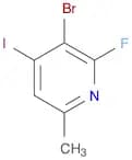 Pyridine, 3-bromo-2-fluoro-4-iodo-6-methyl-