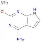 7H-Pyrrolo[2,3-d]pyrimidin-4-amine, 2-methoxy-