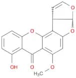 7H-Furo[3',2':4,5]furo[2,3-c]xanthen-7-one, 3a,12c-dihydro-8-hydroxy-6-methoxy-, (3aR,12cS)-