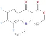 3-Quinolinecarboxylic acid, 1-ethyl-6,7,8-trifluoro-1,4-dihydro-4-oxo-, ethyl ester