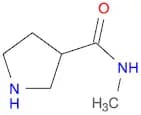 3-Pyrrolidinecarboxamide, N-methyl-