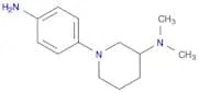 3-Piperidinamine, 1-(4-aminophenyl)-N,N-dimethyl-
