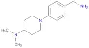 4-Piperidinamine, 1-[4-(aminomethyl)phenyl]-N,N-dimethyl-