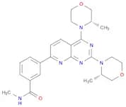 Benzamide, 3-[2,4-bis[(3S)-3-methyl-4-morpholinyl]pyrido[2,3-d]pyrimidin-7-yl]-N-methyl-