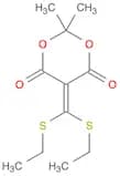 1,3-Dioxane-4,6-dione, 5-[bis(ethylthio)methylene]-2,2-dimethyl-
