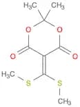 1,3-Dioxane-4,6-dione, 5-[bis(methylthio)methylene]-2,2-dimethyl-